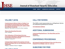 Tablet Screenshot of journalhse.org